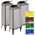 Фото #1 товара WELLHOME Smart trash cans 60L 3 units