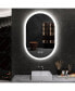 Фото #1 товара Светодиодное зеркало для ванной комнаты с функцией анти-тумана Simplie Fun 36x24 дюйма со встроенными светами, диммером и сенсорным управлением