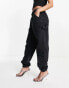 Фото #6 товара I Saw It First exclusive low waist denim jogger in black wash