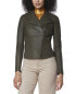 Фото #1 товара Marc New York Felix Leather Jacket Women's Xs