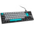 Фото #1 товара Ducky Miya Pro Moonlight TKL Gaming Tastatur für PC/Mac, MX-Red, weiße LED - dunkelgrau