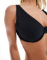 Hollister co-ord curvey underwire bikini top in black Bk010, S - фото #4