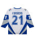 Фото #2 товара Mitchell Ness Men's Peter Forsberg White 1999 NHL All-Star Game Blue Line Player Jersey
