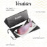 Verdster Cosmo Ladies Sunglasses, Ladies Designer Sunglasses with Large Lenses