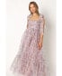 ფოტო #4 პროდუქტის Women's Floret Midi Dress