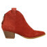 Фото #1 товара Dingo Kuster Pointed Toe Cowboy Womens Orange Casual Boots DI114-RST