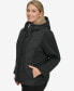 Фото #3 товара Women's Plus Size Hooded Scuba Packable Puffer Coat