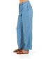 ფოტო #3 პროდუქტის Women's Tie Waist Pants