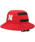 Фото #2 товара Men's Scarlet Nebraska Huskers 2021 Sideline AEROREADY Bucket Hat