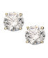 ფოტო #2 პროდუქტის Diamond Stud Earrings (1-1/4 ct. t.w.) in 14k White or Yellow Gold