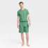 Фото #1 товара Men's Short Sleeve Pajama Set 2pc - Goodfellow & Co