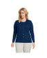 Фото #1 товара Women's Plus Size Cashmere Cardigan Sweater