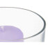 Scented Candle 10 x 10 x 10 cm (6 Units) Glass Lavendar