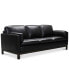 Фото #1 товара Virton 87" Leather Sofa, Created for Macy's