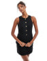 Фото #1 товара ASOS DESIGN high neck boucle waistcoat