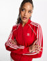 Фото #4 товара adidas Originals Adicolor track top in scarlet