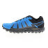 Фото #10 товара Inov-8 TrailFly G 270 001058-BLNE Mens Blue Canvas Athletic Hiking Shoes