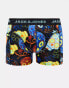 Фото #2 товара Jack & Jones 3 pack trunks in skull print