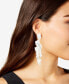 ფოტო #16 პროდუქტის Women's Satin Petal Duster Earrings