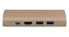 Фото #4 товара LMP 19009 - USB 3.2 Gen 1 (3.1 Gen 1) Type-C - Black - Gold - MicroSD (TransFlash) - SD - HDMI - Mini DisplayPort - RJ-45 - USB 3.2 Gen 1 (3.1 Gen 1) Type-A - USB 3.2 Gen 1 (3.1 Gen 1) Type-C,... - 118 mm - 53 mm
