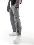 Фото #3 товара Karl Kani retro wide leg track joggers in reflective grey