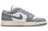 Air Jordan 1 Low Vintage Grey GS 553560-053 Sneakers