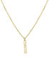 Gold-plated pendant necklace Mama VEDN0451SG