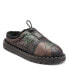 Фото #1 товара Karl Lagerfeld Men's Faux Fur Lined Quilted Toggle Slip On with Front Logo Plaque Slippers