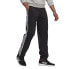 Фото #2 товара [GK8980] Mens Adidas Essentials Tapered Cuff Woven 3-Stripes Pants