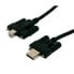 Exsys EX-K1552V - USB 2.0 cable A male - B male 2.0 m - 2 m - USB A - USB B - Male/Male - Black