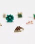 Accessorize multipack of Christmas stud earrings in multi - фото #4