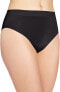 Фото #1 товара Wacoal 242142 Womens B-Smooth High-Cut Panty Underwear Black Size Large