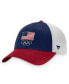 Фото #1 товара Men's Navy, White Team USA Adjustable Hat