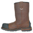 Hoss Cartwright II Wellington Soft Toe WP Mens Brown Extra Wide Work Boots