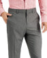 Men's Slim-Fit Non-Iron Performance Stretch Heathered Dress Pants