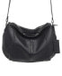 Women's Pebbled Scarlet Crossbody Hobo Bag