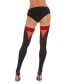 Фото #1 товара Women's Opaque Thigh High Stockings