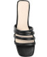 ფოტო #4 პროდუქტის Women's Cendi Strappy Band Flat Sandals