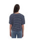 ფოტო #2 პროდუქტის Women's Cassa Over Stripe Tee