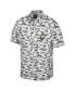 Men's White Vanderbilt Commodores Spontaneous is Romantic Camp Button-Up Shirt