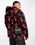Фото #8 товара Versace Jeans Couture roses hoodie in black