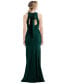 Фото #2 товара Cutout Open-Back Halter Maxi Dress with Scarf Tie