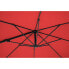 Фото #9 товара Parasol ogrodowy boczny na wysięgniku kwadratowy 250 x 250 cm czerwony