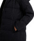 Фото #5 товара Women's Oversized-Collar Hooded Puffer Coat