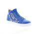 Фото #2 товара French Connection Kona FC7193H Mens Blue Canvas Lifestyle Sneakers Shoes