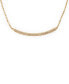 Фото #2 товара Kleinfeld faux Stone Pave Bar Delicate Necklace