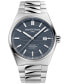 ფოტო #2 პროდუქტის Men's Swiss Automatic Highlife COSC Stainless Steel Bracelet Watch 41mm