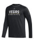 Фото #2 товара Men's Black Vegas Golden Knights AEROREADY Long Sleeve T-shirt