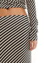 Nobody's Child Mason midi skirt co-ord in horizontal stripe