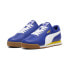 Фото #5 товара Puma Roma 24 Standard 39686804 Mens Blue Leather Lifestyle Sneakers Shoes